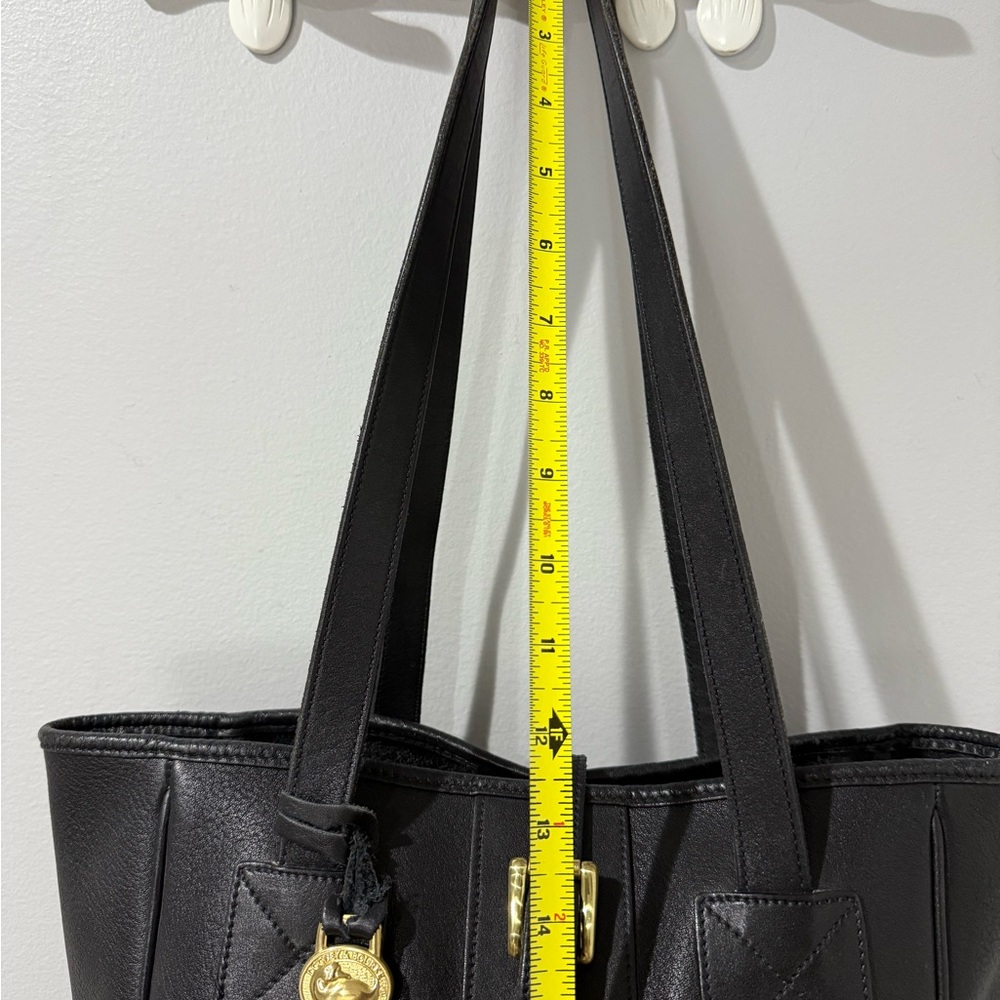 Dooney & Bourke Women's Large Shoulder Bag Tote Shopper Black Leather N - Picture 10 of 16